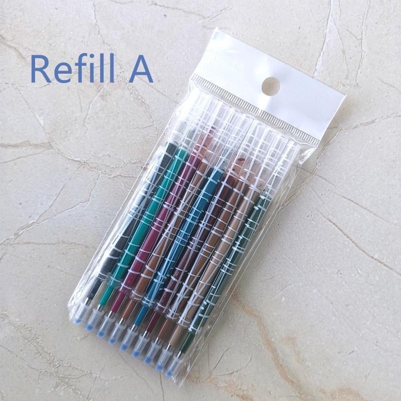 Set 9 bút Gel Morandi có thể thu gọn thay đổi màu nước sáng tạo