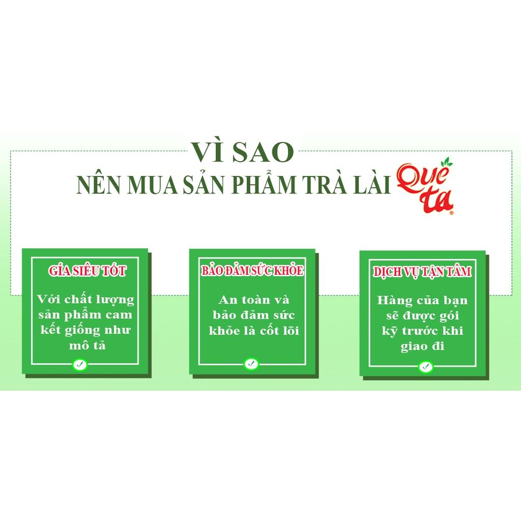 Trà lài Quê Ta, nguyên liệu làm trà sữa, trà đá, trà chanh ngon- Hộp xanh lá 100g