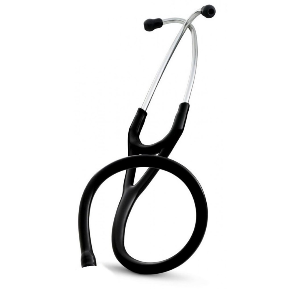 Ống nghe y tế 3M Littmann Cardiology IV, mặt nghe có lớp phủ tiêu chuẩn, dây nghe màu đen, 27 inch, 6152