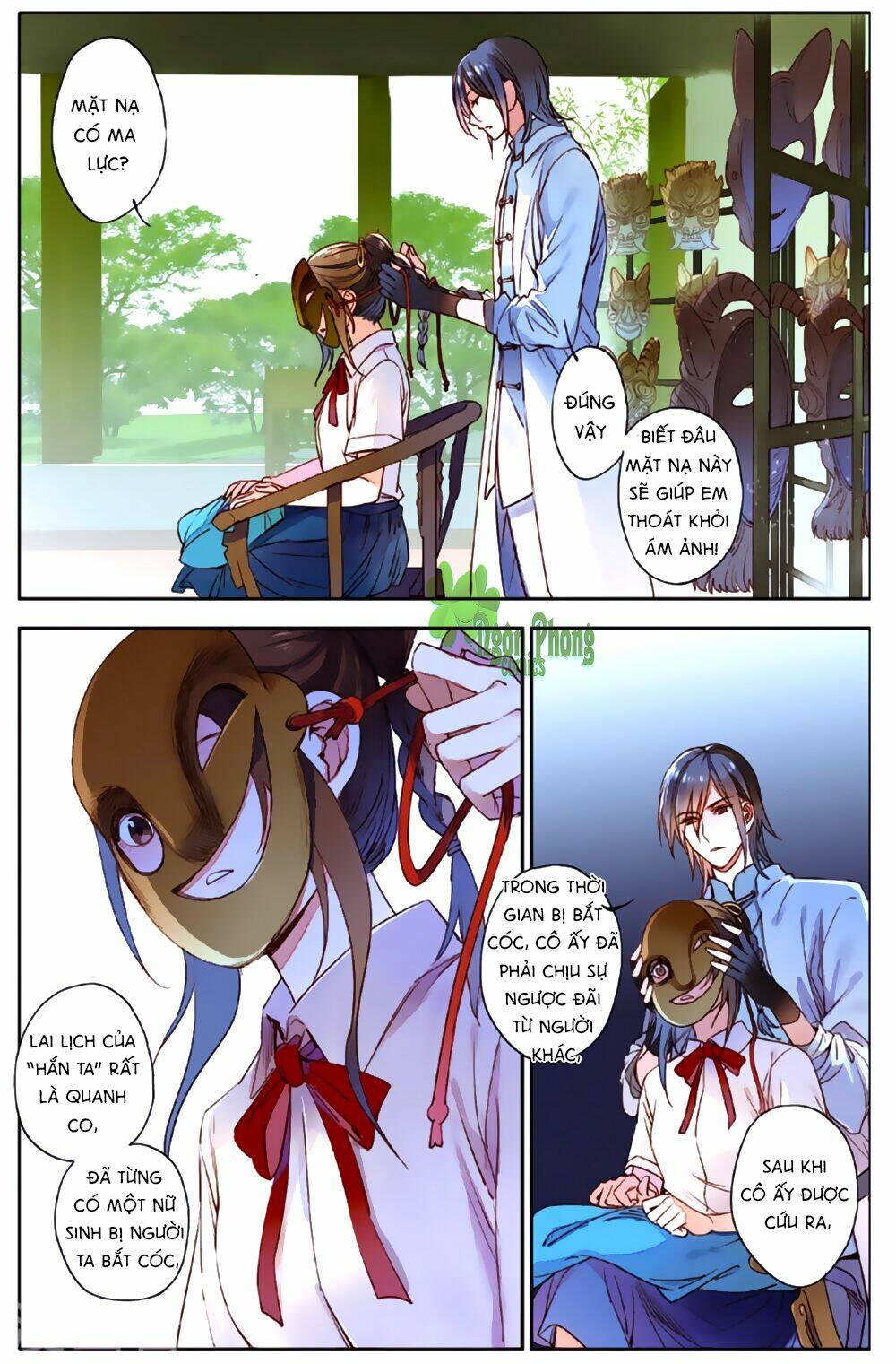 lệnh cấm nghị tộc 2 ẩn diện trấn chapter 7 11