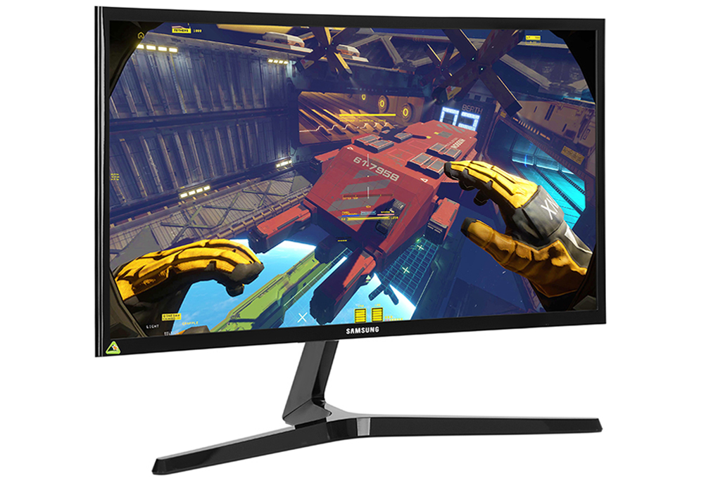 Samsung LCD Gaming LC24RG50FQEXXV/24&quot;F/4ms/144Hz/250cd2/HDMI cable/Đen - Hàng chính hãng