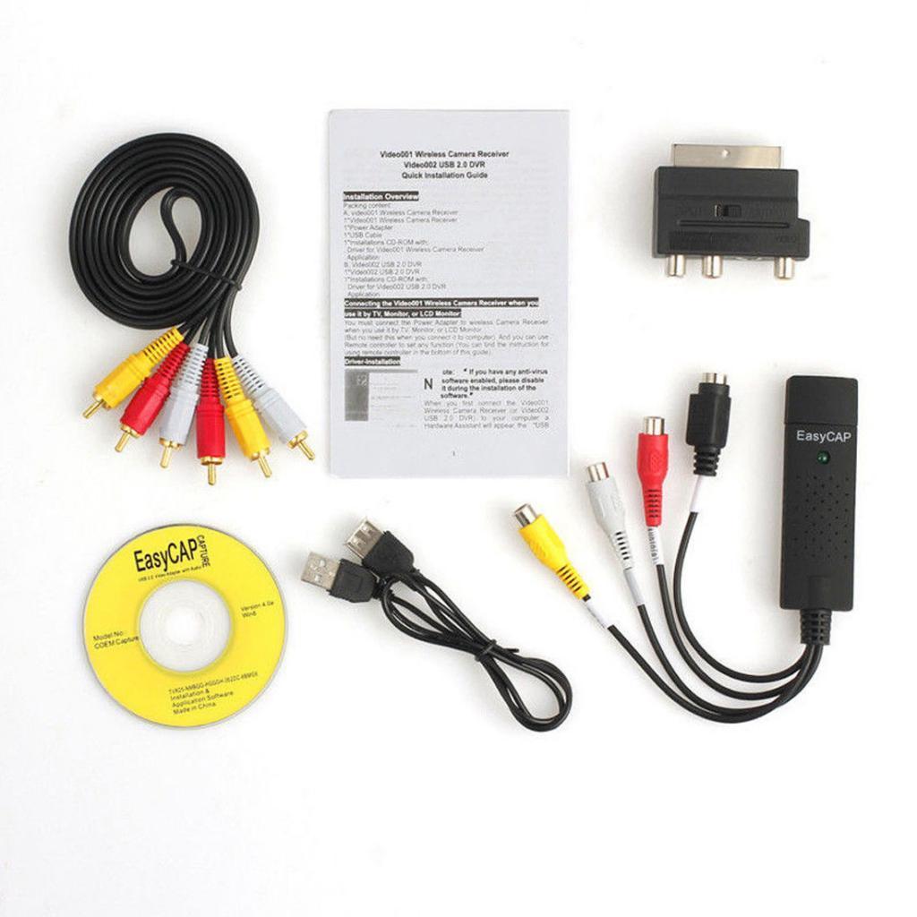 USB 2.0 Video  VHS to  Converter  Card Adapter