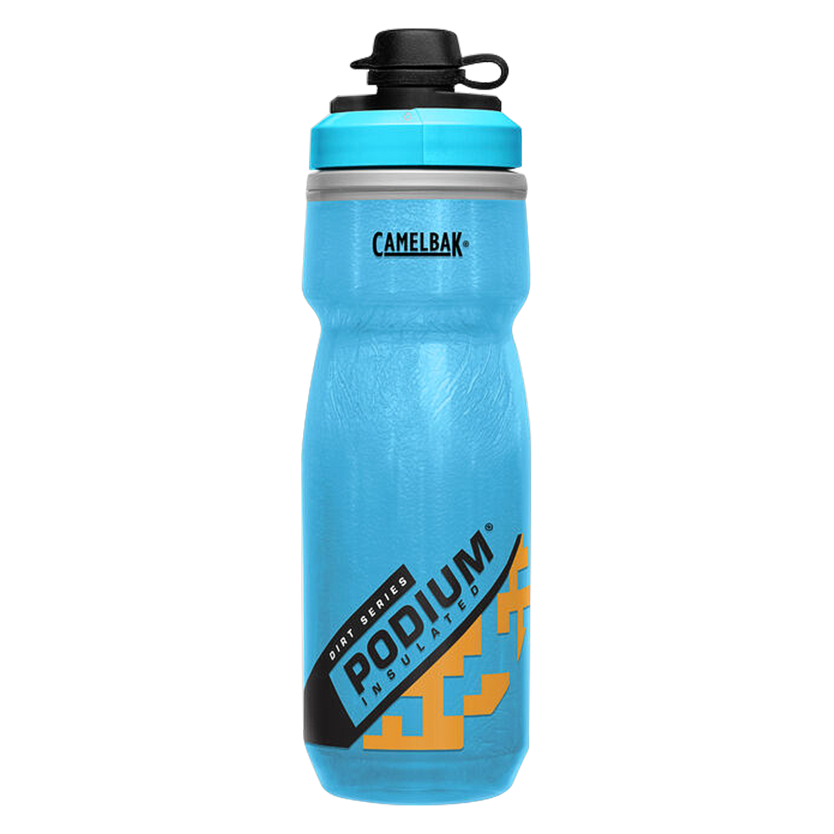 Bình Nước Xe Đạp Thể Thao Cách Nhiệt Podium Dirt Series Chill 21 Oz Camelbak 620Ml - Xanh Da Trời