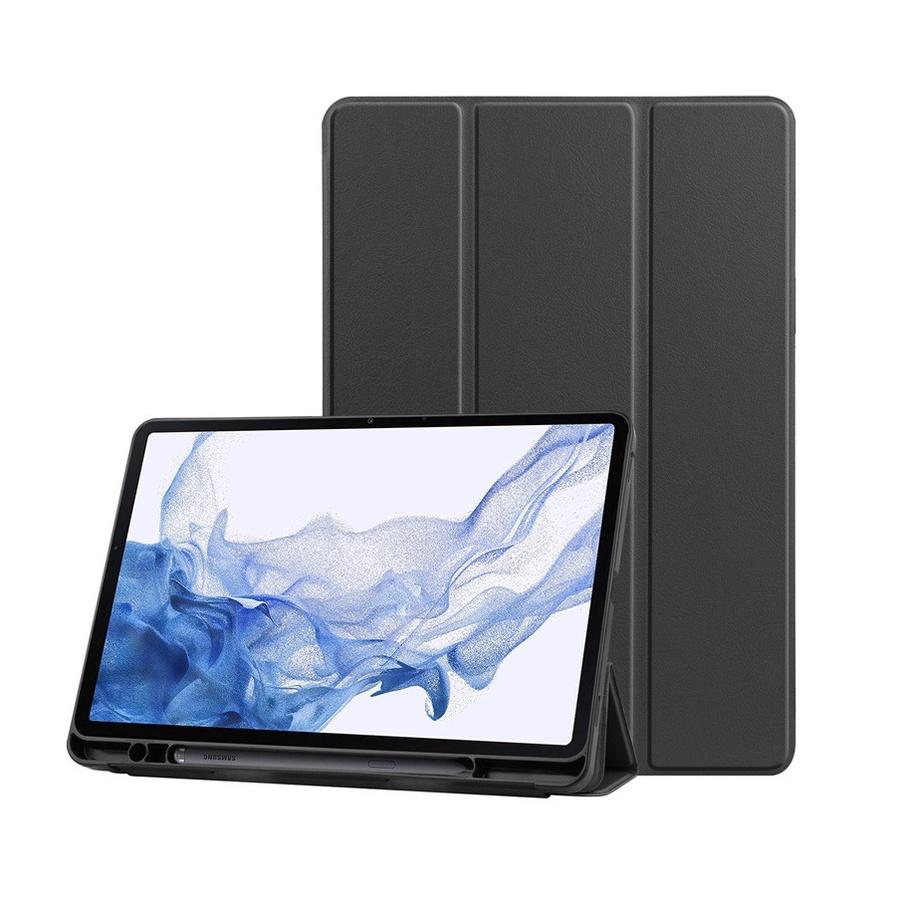 Bao Da  dành cho Samsung Galaxy Tab S8/S8 Plus/S8 Ultra,Tab S7/S7 FE/S7 Plus, TabS6 Lite Case Flip Cover Có Khay Đựng Bút Tiện Lợi