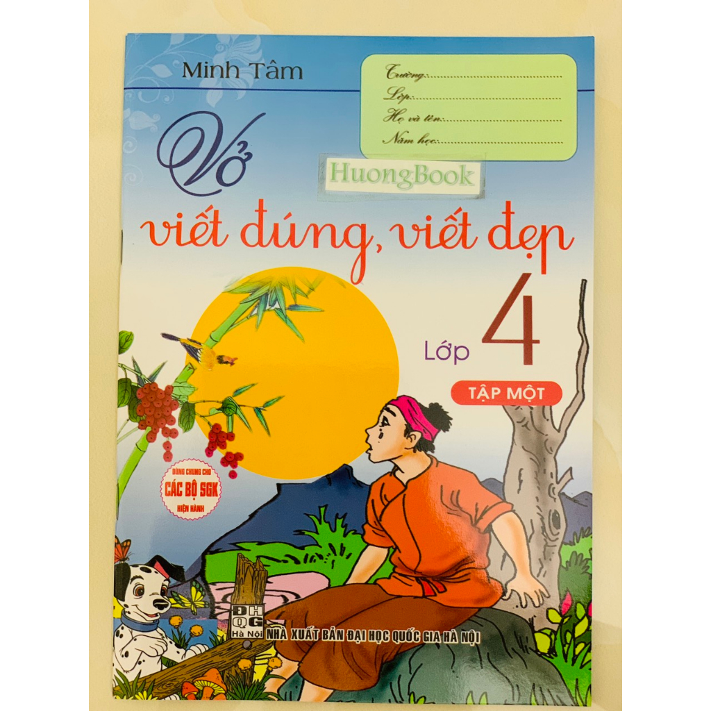 Sách - Vở viết đúng, viết đẹp lớp 4 (tập 1) - dùng chung cho các bộ sgk hiện hành ( HA )