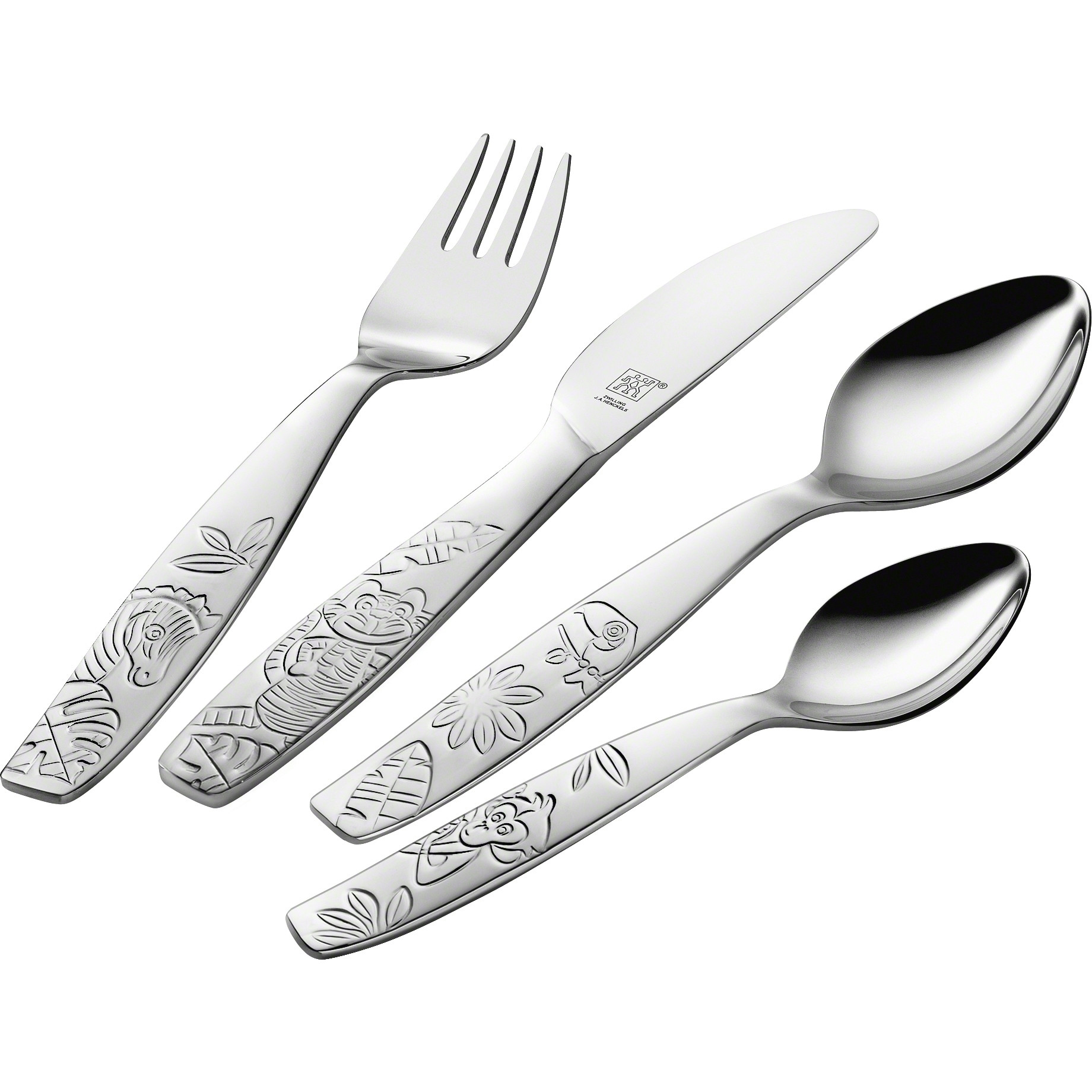 Bộ muỗng nĩa trẻ em Jungle Children's flatware ZWILLING - 4 món