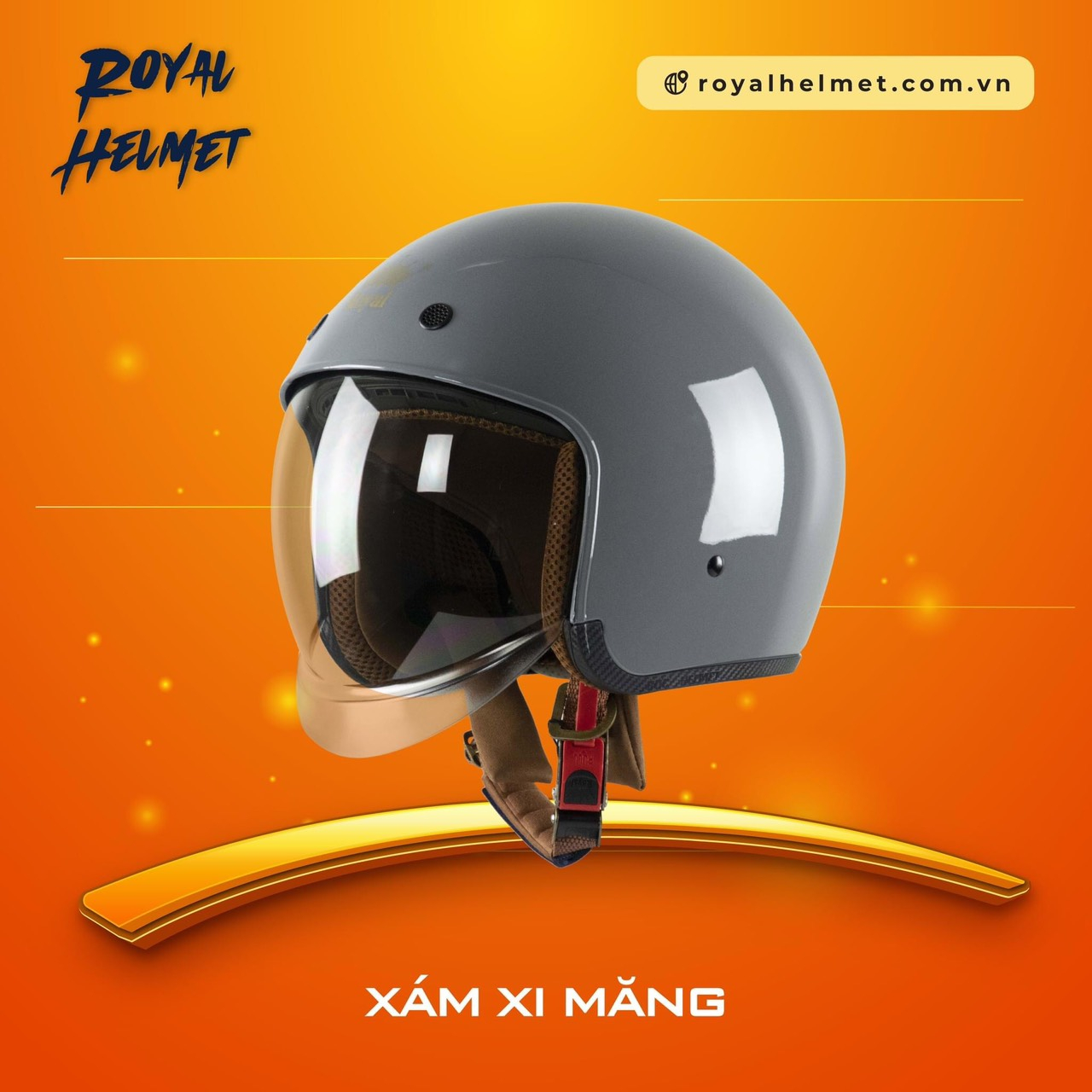 Mũ Bảo Hiểm Moto, Xe Máy Kính Âm M139