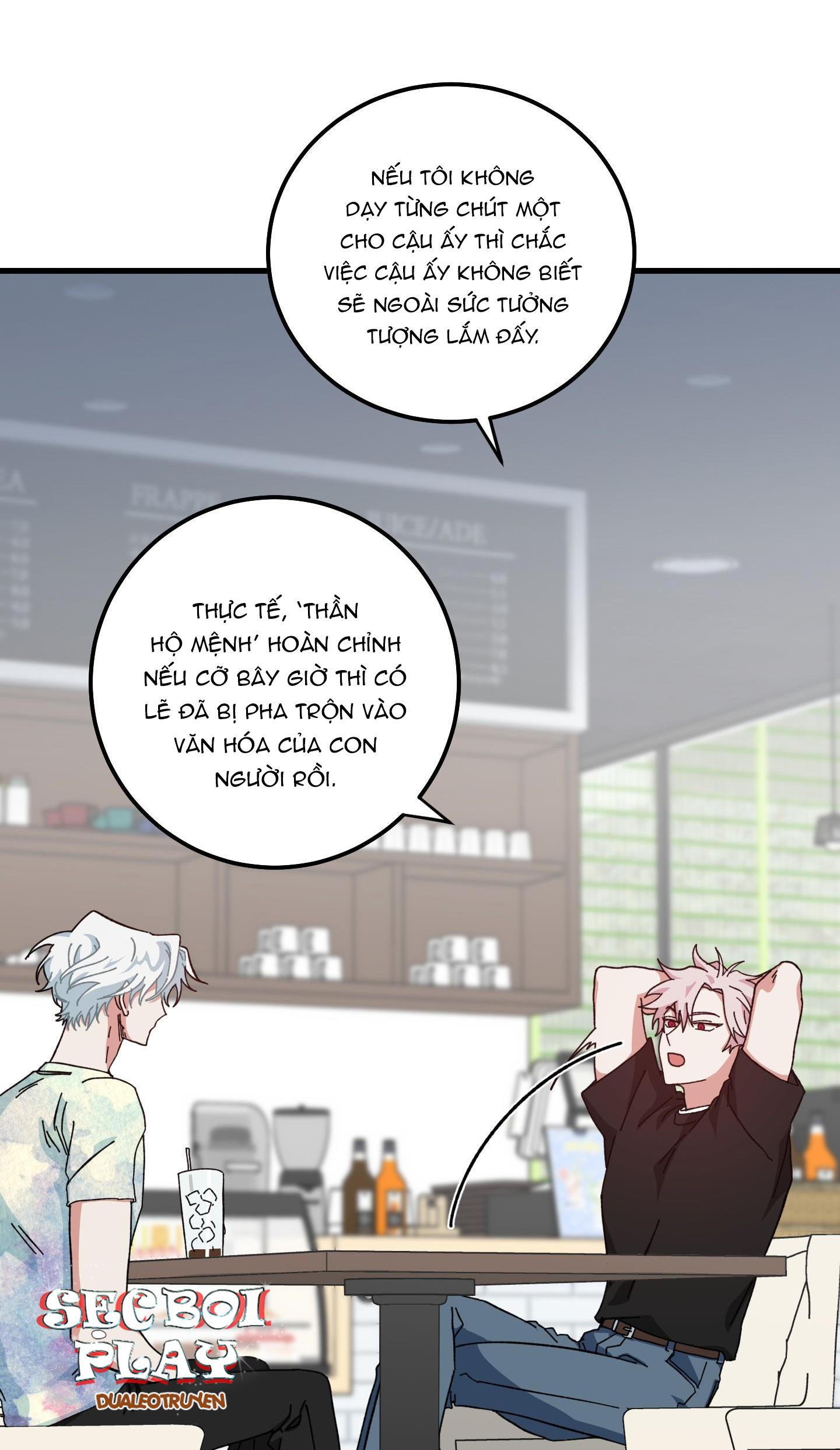 yêu tôi đi, thần hộ mệnh chapter 11 37