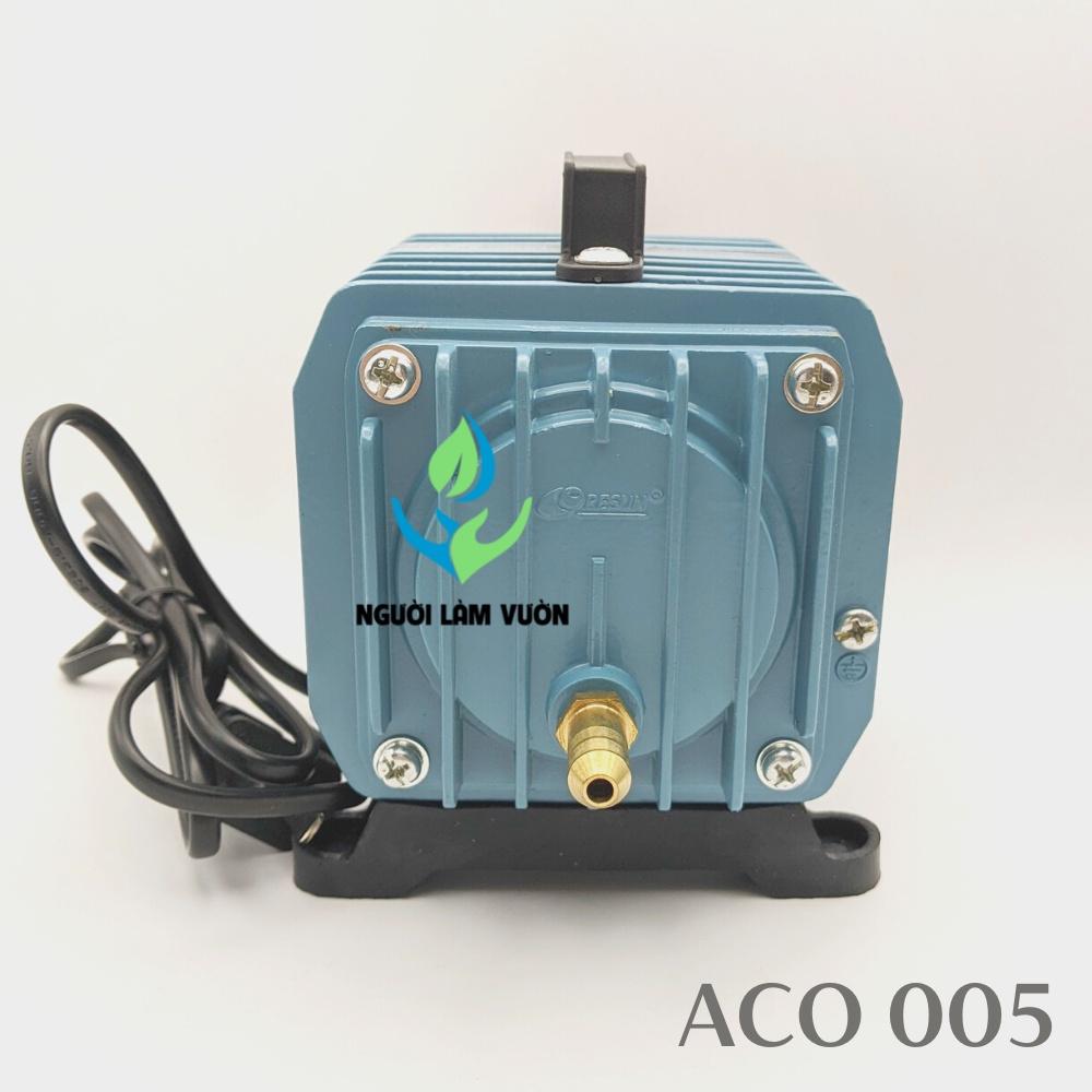 Máy bơm oxy hồ cá - Máy thổi oxy RESUN ACO - 005 - 75W dùng cho hồ cá, hồ Koi