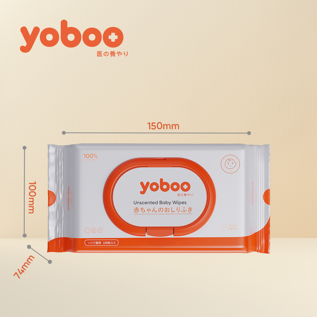 Combo 3 gói khăn giấy ướt Yoboo (100 tờ/Gói)