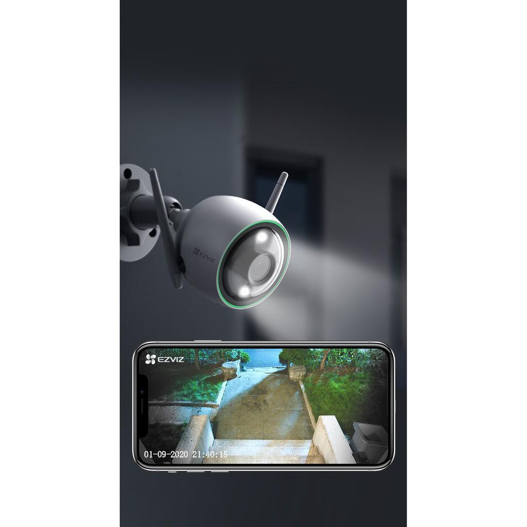 Combo Camera Wifi EZVIZ C3N 1080P Full HD và Thẻ nhớ camera HIKVISON 32gb 64gb - Hàng chính hãng