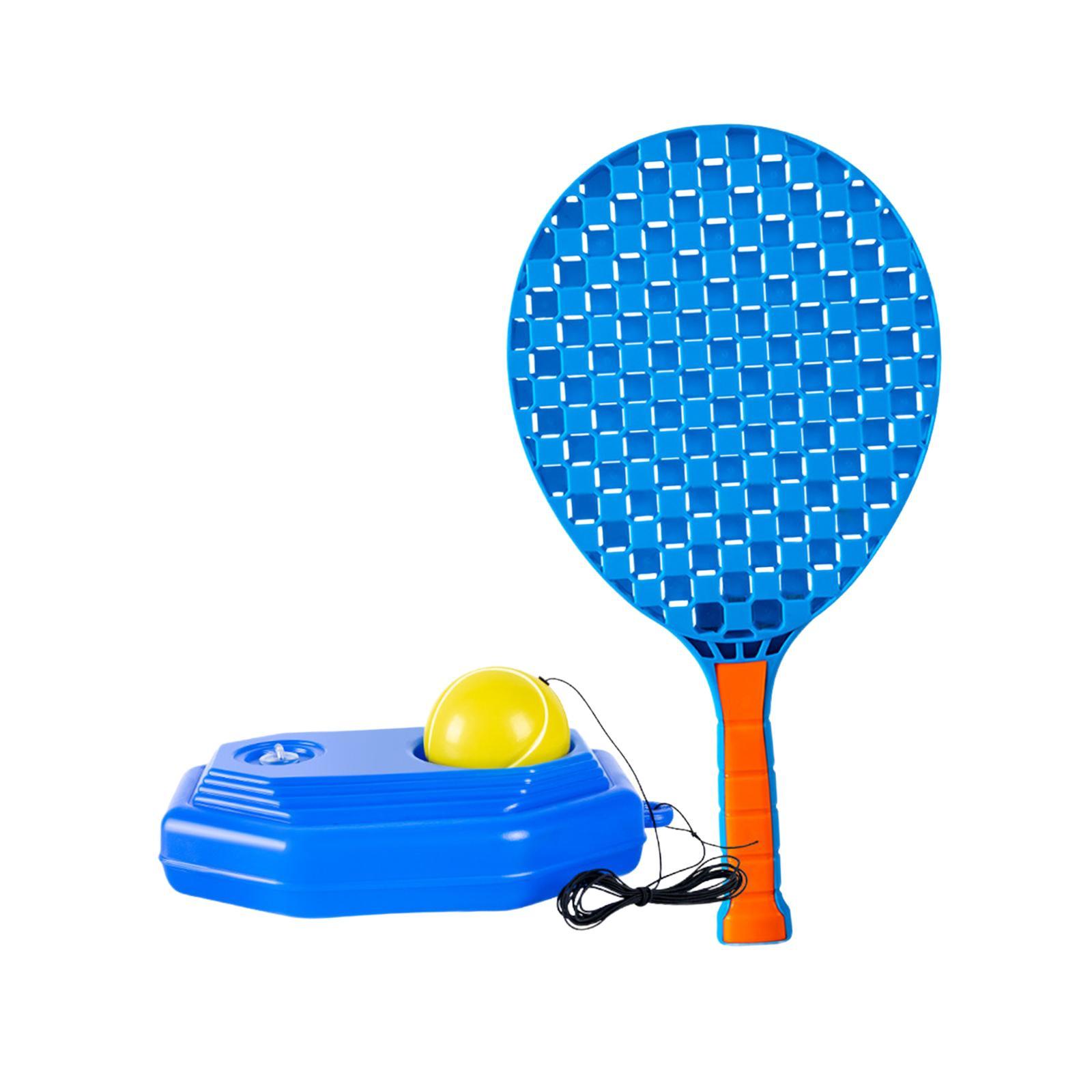 Tennis Trainer Ball with String Tennis Practice Rebounder Tennis Racket Durable Tool Tennis Solo Training for Park Home Gym Exercise
