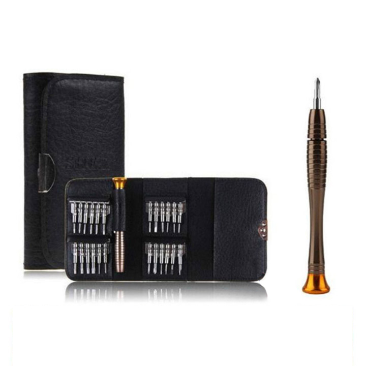 Bộ tua vít ví da 25in1 siêu tiện lợi