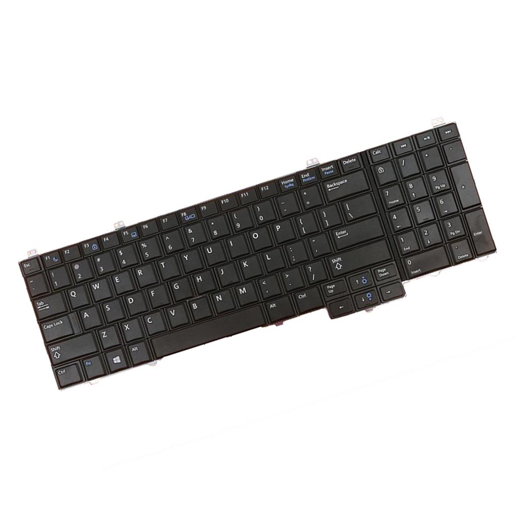 Spare Parts for US Layout Keyboard Spare Parts for Dell Latitude E5540 Black