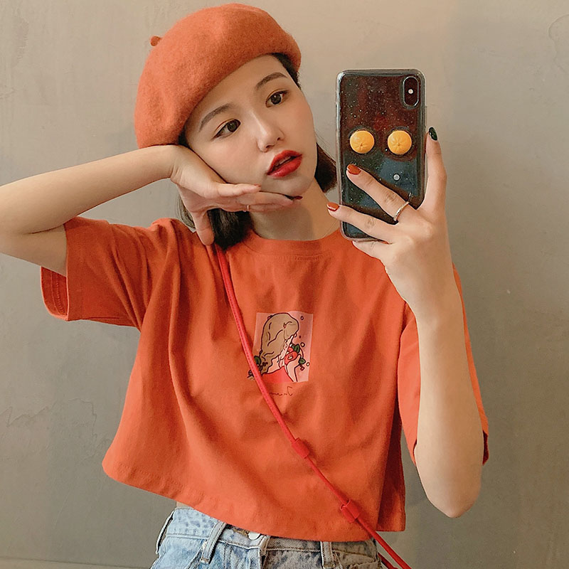 Áo croptop thun nữ Ulzzang Quảng Châu ATC28