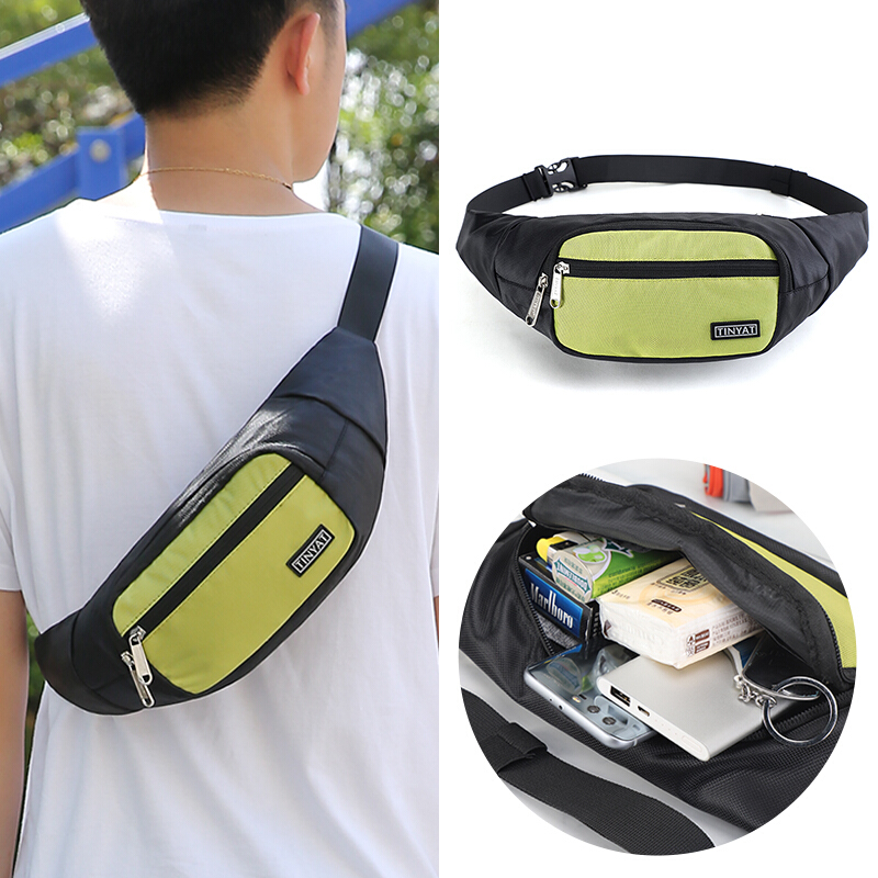 Túi đeo hông thể thao TINYAT Men Waist Bag pack Purse Waterproof