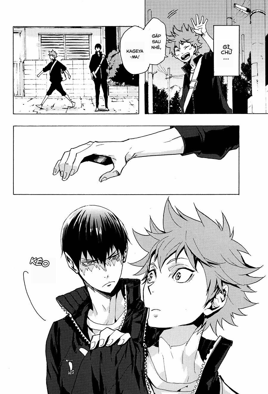 bóng chuyền nảy lửa dj - kageyama chapter 1 13