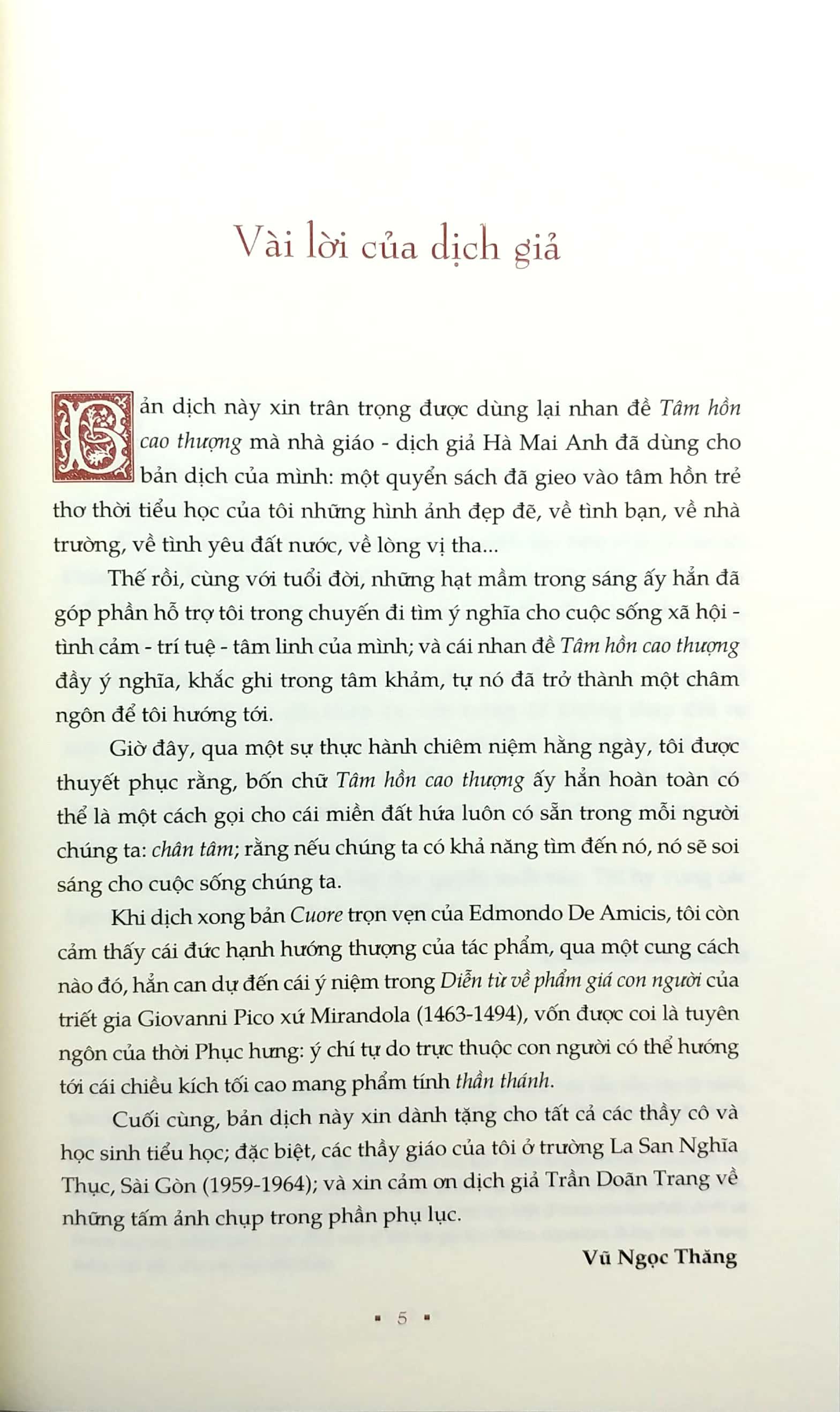 Tâm Hồn Cao Thượng