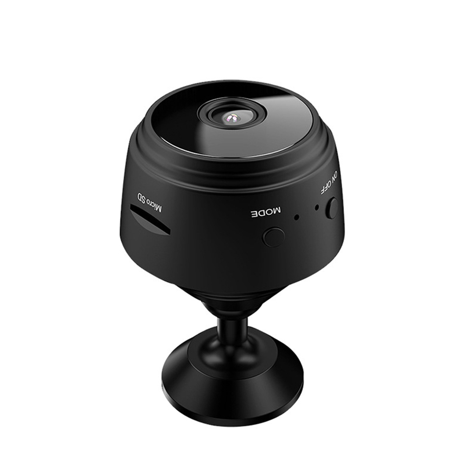 Máy ảnh WIFI mini 1080P Tầm nhìn ban đêm độ nét cao Không cần dây Máy quay video Máy ảnh phát hiện chuyển động từ xa