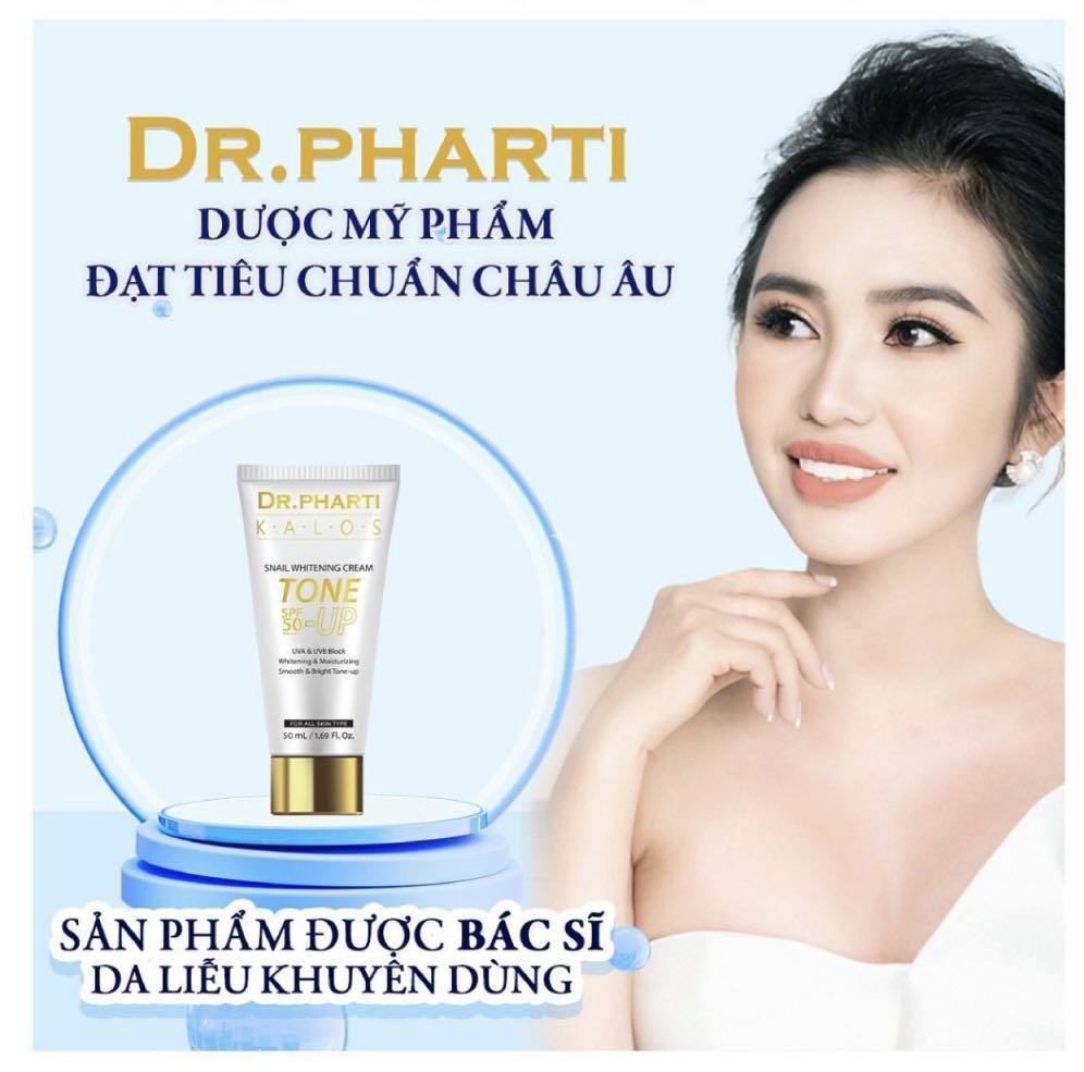 Kem Chống Nắng DR.PHARTI - Snail Tone Up Cream với SPF50 PA