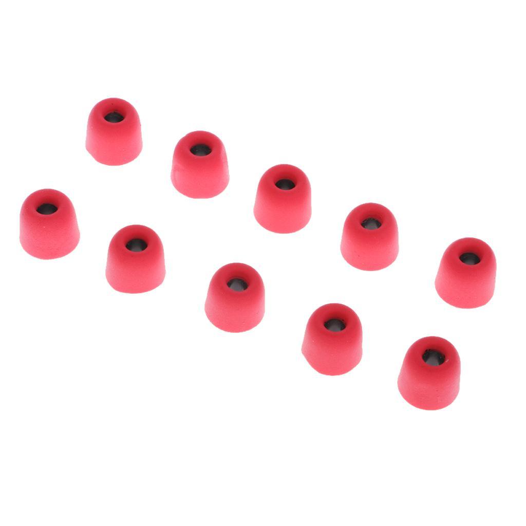 30 pcs 4.5mm Replacement Eartips Bud Earbud Memory Foam For Earphone