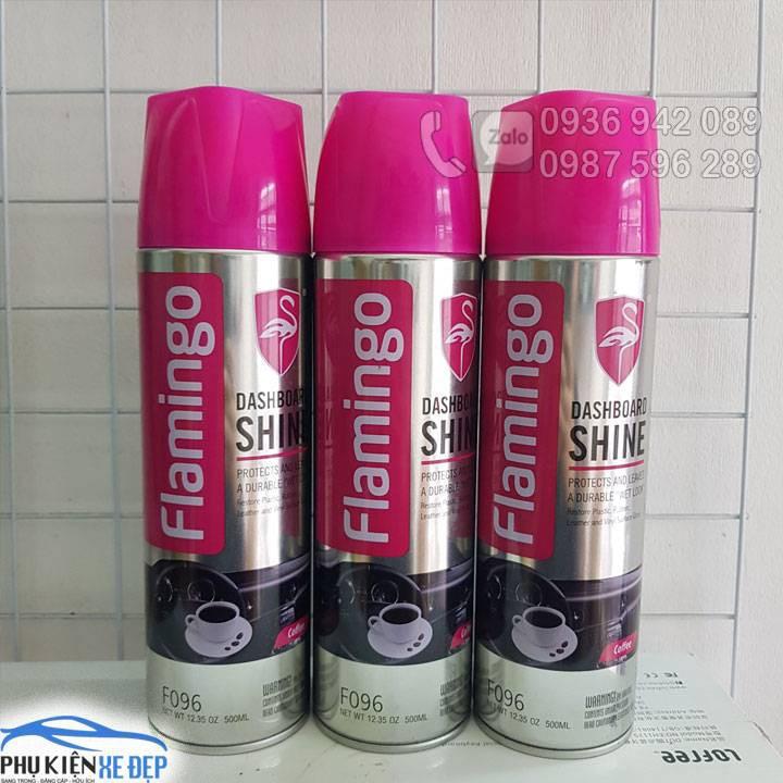 Bình Xịt Dưỡng Bóng Da Và Đồ Nội Thất Flamingo – Hương Cà Phê