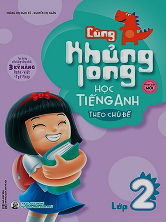 Sách - Cùng Khủng Long Học Tiếng Anh Theo Chủ Đề Lớp 2