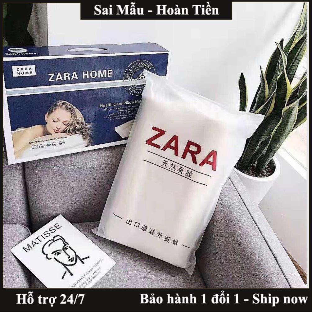 ️Gối cao su non Zara Home Nhật Bản cao cấp - Giảm Đau Mỏi Cổ Ngủ Sâu Giấc Ngủ Dài - 100% Làm Từ Cao Su Thiên Nhiên