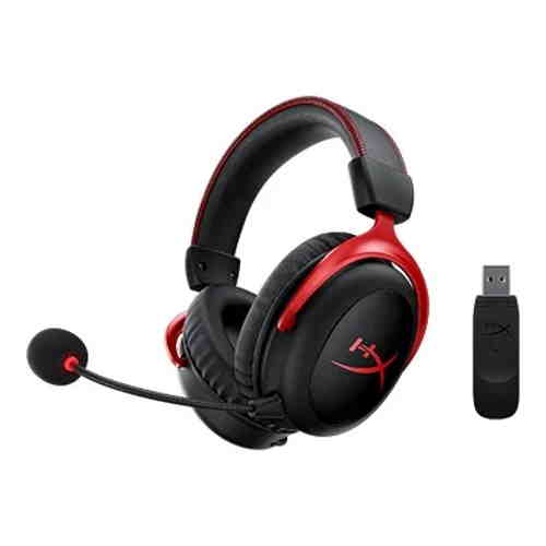 Tai nghe HyperX Cloud II Wireless - Red_4P5K4AA - Hàng Chính Hãng