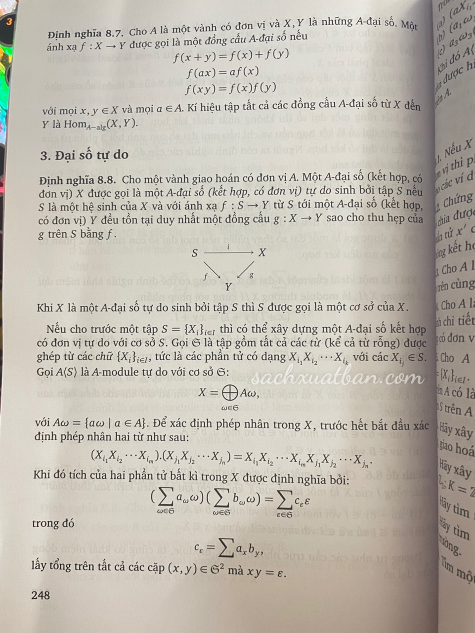 Sách Cơ Sở Đại Số Hiện Đại