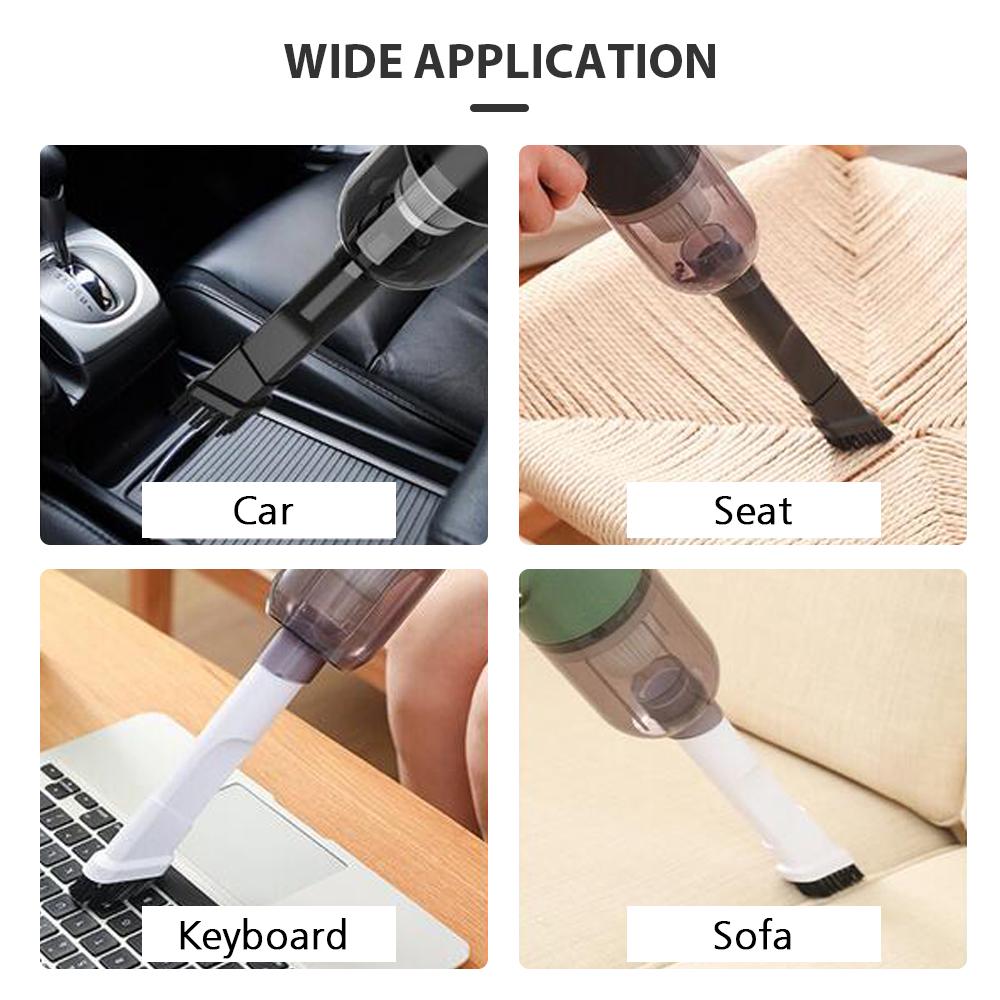 Máy Hút Bụi Cầm Tay Không Dây Công Suất Cao 120W 9000Pa