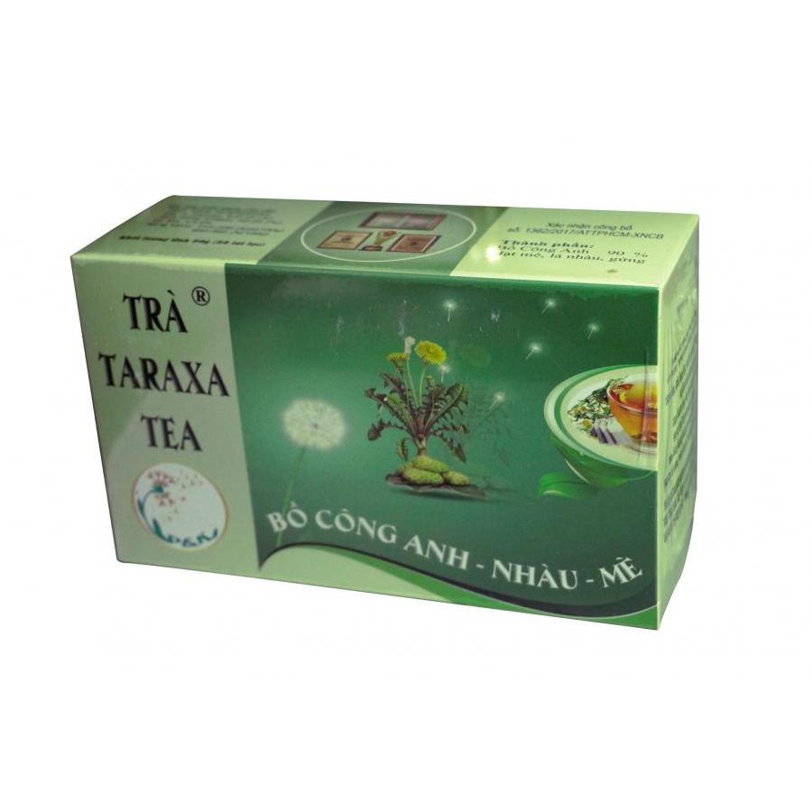 Trà Taraxa Giải độc, Ngừa viêm khớp, đau nhứt, hạ cholesterol BỒ CÔNG ANH - NHÀU - MÈ P&K