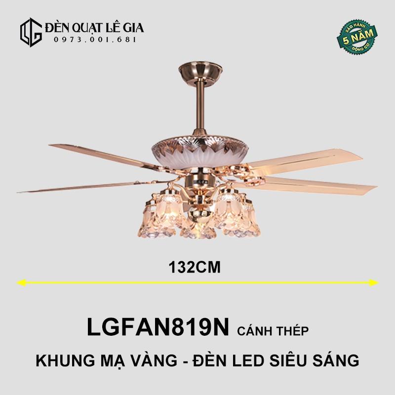 Quạt Trần Tân Cổ Điển LGFAN819N | Quạt Trần Trang Trí