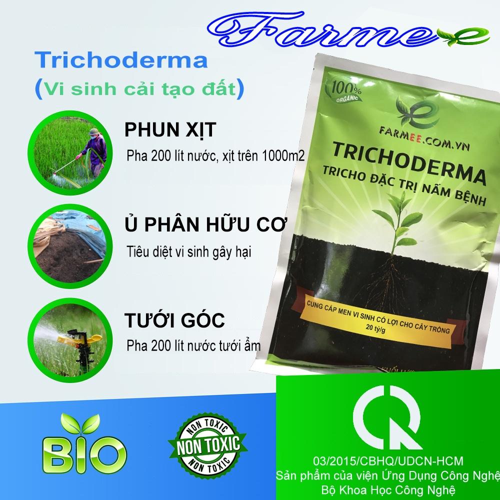 Vi sinh cải tạo đất Trichoderma farmee 20 kg, Ủ phân hữu cơ, phòng trừ nấm bệnh