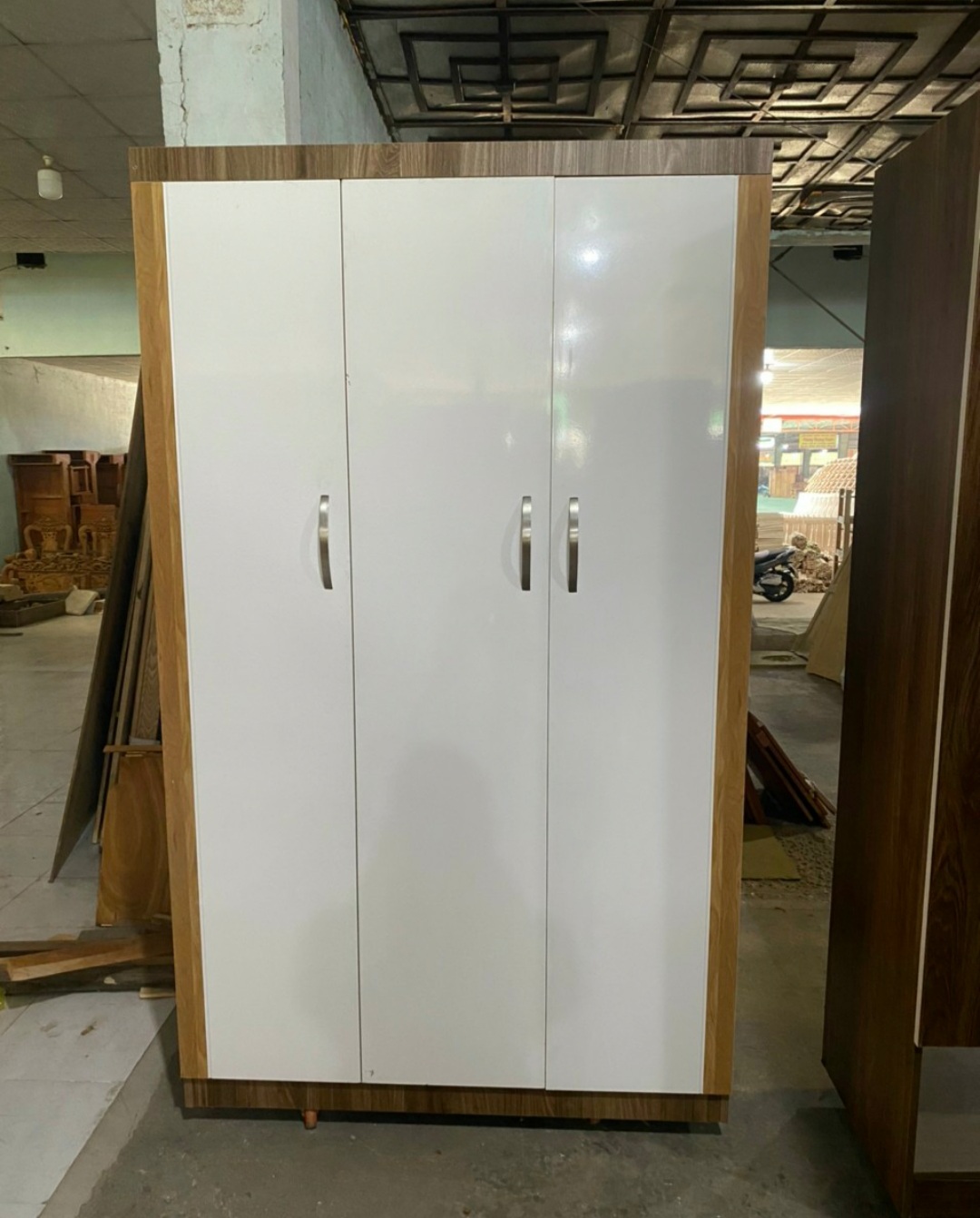 Tủ quần áo gỗ công nghiệp MDF 1M6