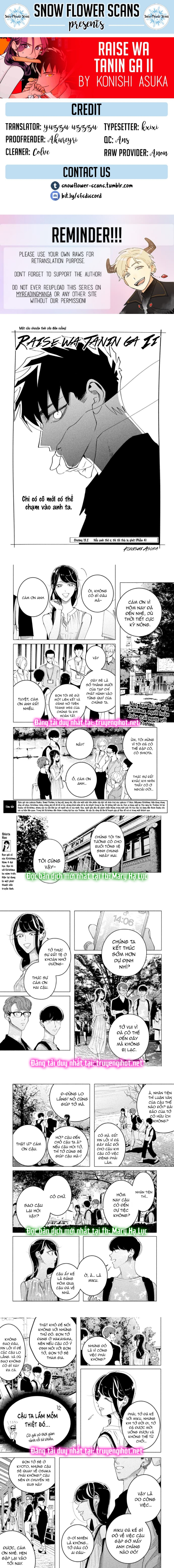 [18+] kiếp sau thà làm người xa lạ chapter 15.2 1