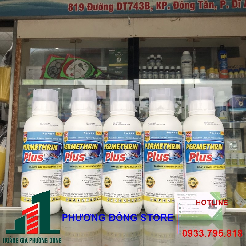 Thuốc diệt muỗi Permethrin Plus 50EC