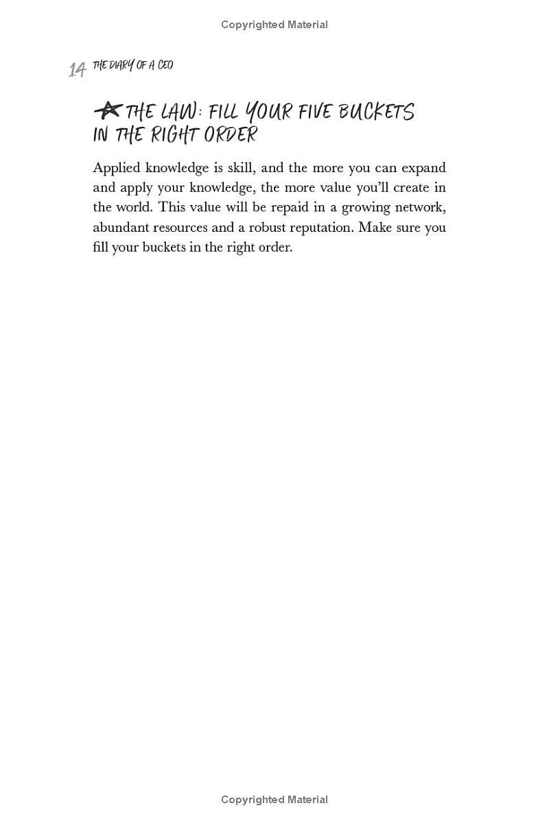 Sách ngoại văn: The Diary Of A CEO - The 33 Laws Of Business And Life