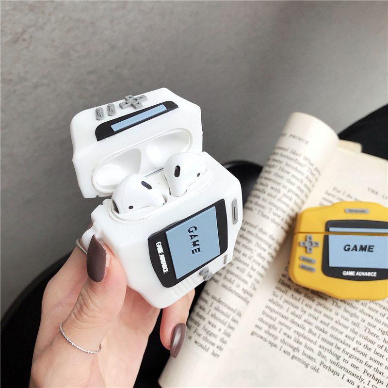 Bao Case Cho Airpods 1/ Airpods 2 / Airpods Pro Hình Máy Chơi Game Boy Advance