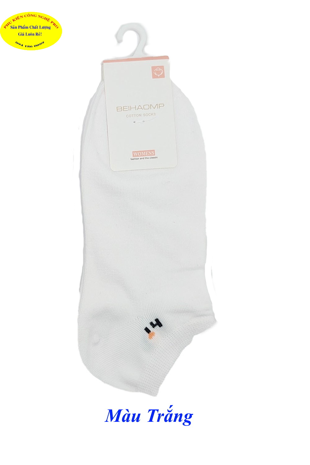 Tất Vớ nữ Kiểu cổ ngắn Beihaomp Cotton Socks Womens In hình bất kỳ Chất liệu cotton co giãn, Mềm mại, Bảo vệ đôi chân