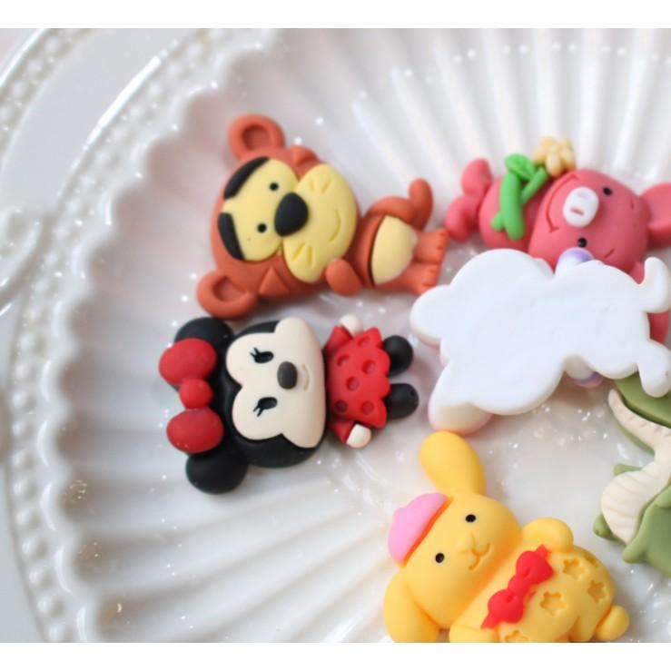 Chuyên Charm * Charm mẫu Mickey, Donald cho các bạn trang trí vỏ ốp điện thoại, dán Jibbitz, DIY