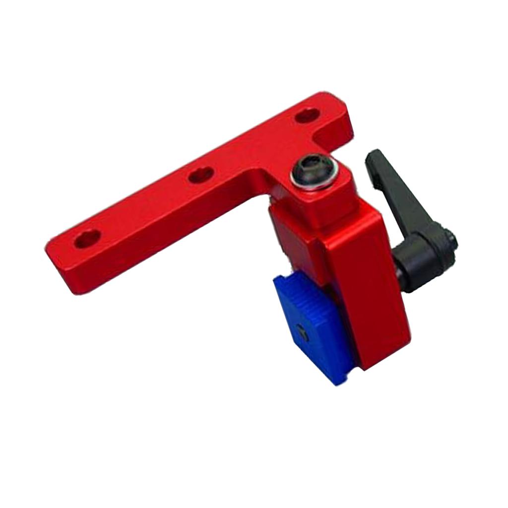 MITRE Theo Dõi Dừng 45 Loại T-Khe Cắm T-Bản Nhạc Mô Hình Gỗ DIY Dụng Cụ Bằng Tay Hợp Kim Nhôm