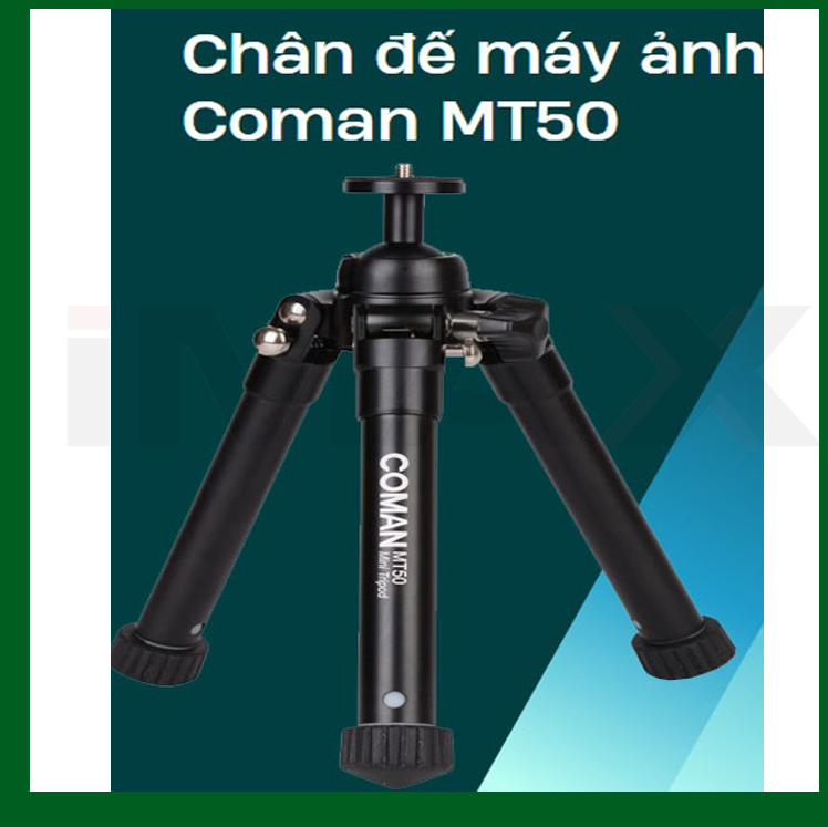 CHÂN MÁY ẢNH COMAN MT50 MINI - HÀNG CHÍNH HÃNG