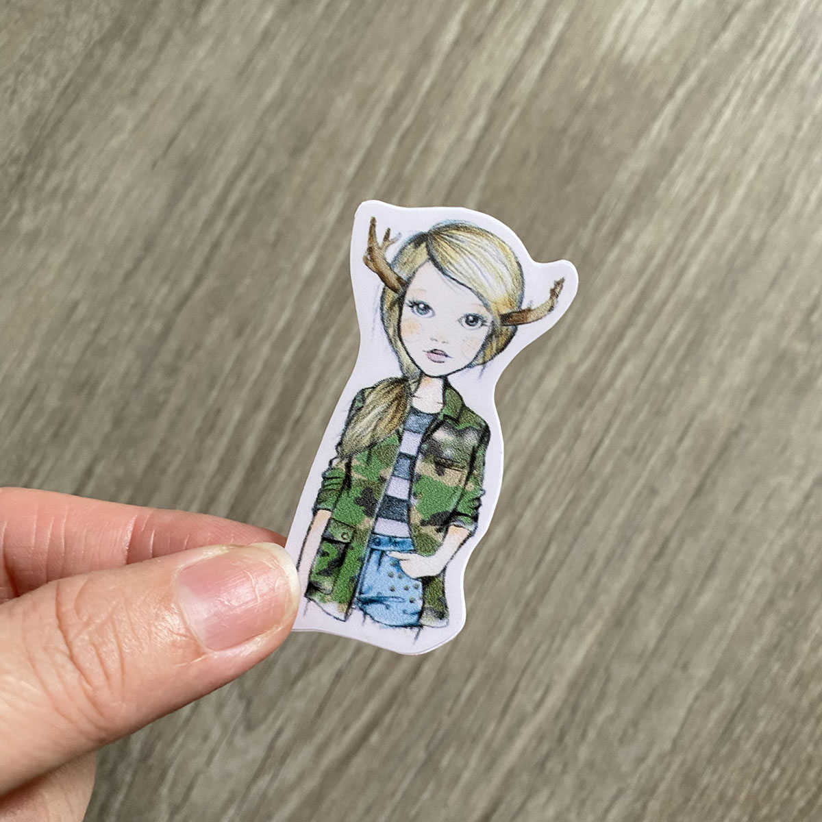 Sticker CAMO Rằn Ri Army- Dán Trang Trí - Chất Liệu PVC Cán Màng Chất Lượng Cao Chống Nước, Chống Nắng, Không Bong Tróc Phai Màu