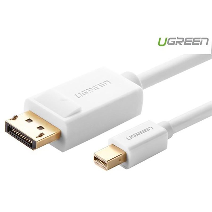 Cáp chuyển Mini DisplayPort to Displayport Ugreen 10476 dài 1,5M chính hãng - Hàng Chính Hãng