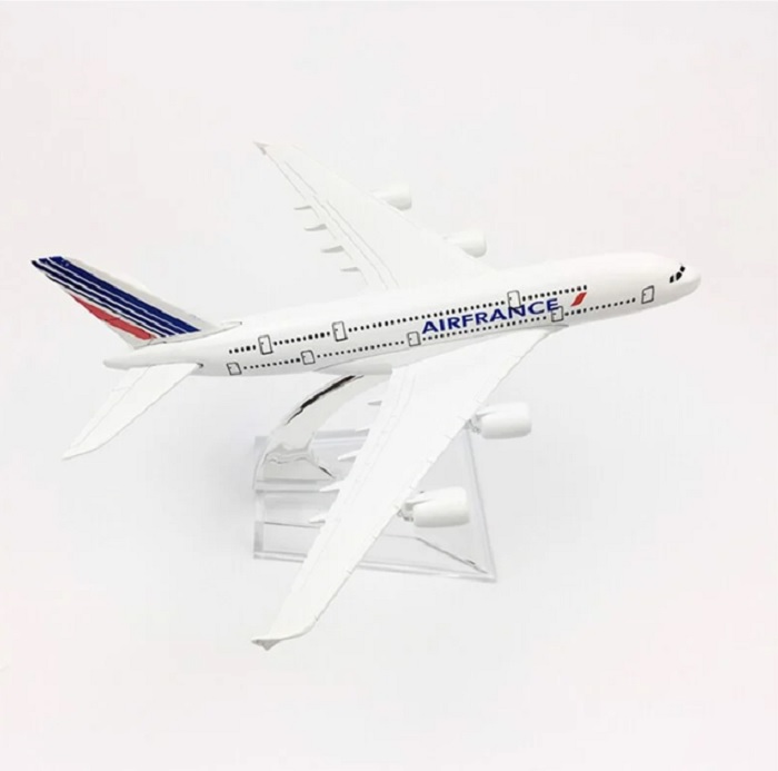 Mô hình máy bay tĩnh A380 Air France 16cm