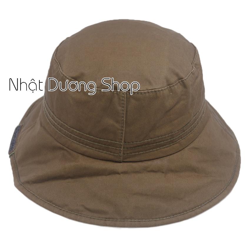 Nón tai bèo xịn vành rộng 7 cm với mặt da 7 caps - Chất liệu Cotton cao cấp thoáng mát và sành điệu