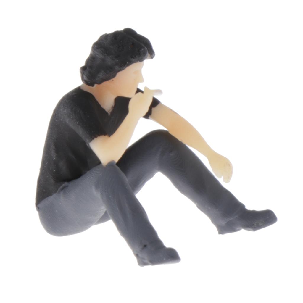 1:64 Hình Nhà Máy Sửa Chữa Diorama Bác Trung Niên