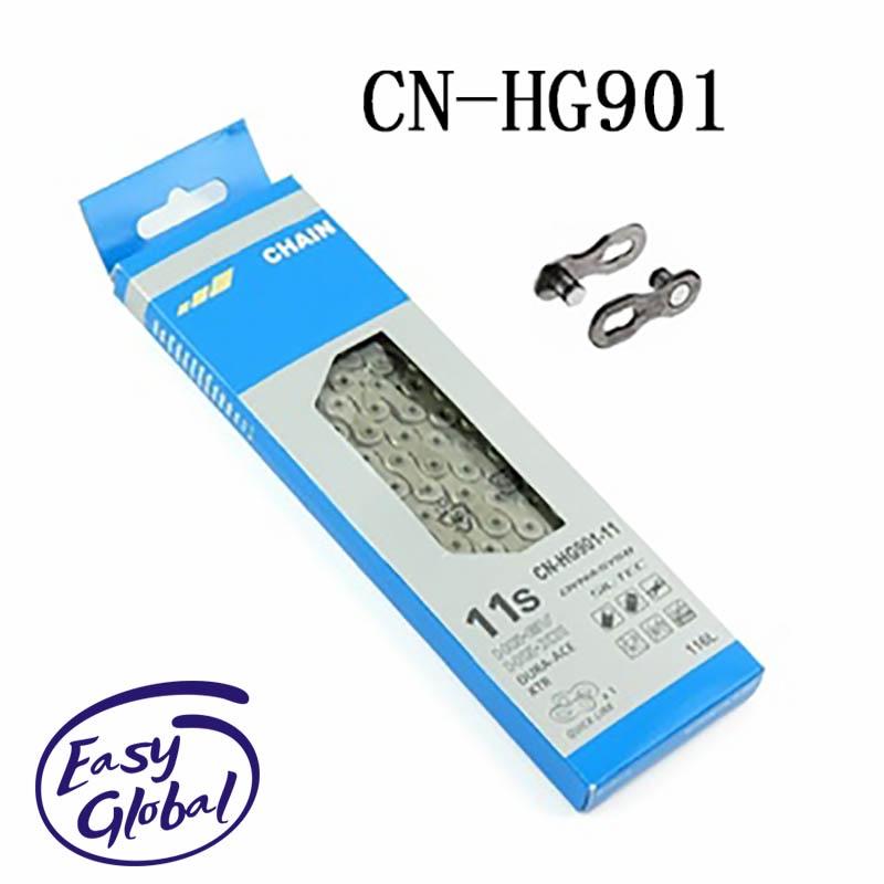 Xích xe đạp HG901 11 tốc độ cho xe đạp Dura-Ace / XTR 116 Liên kết cho thay thế xích Shimano HG701 / HG40 / HG54 / HG95