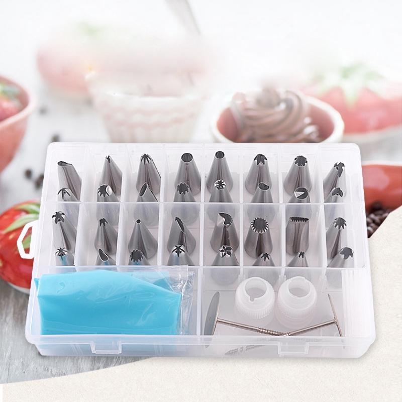 Set 38 Dụng Cụ Bắt Bông Kem Trang Trí Bánh